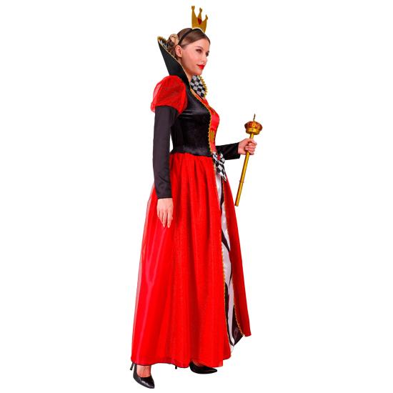 Disfraz Reina de Corazones lujo para adulta