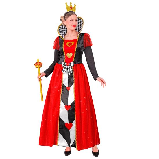 Disfraz Reina de Corazones lujo para adulta