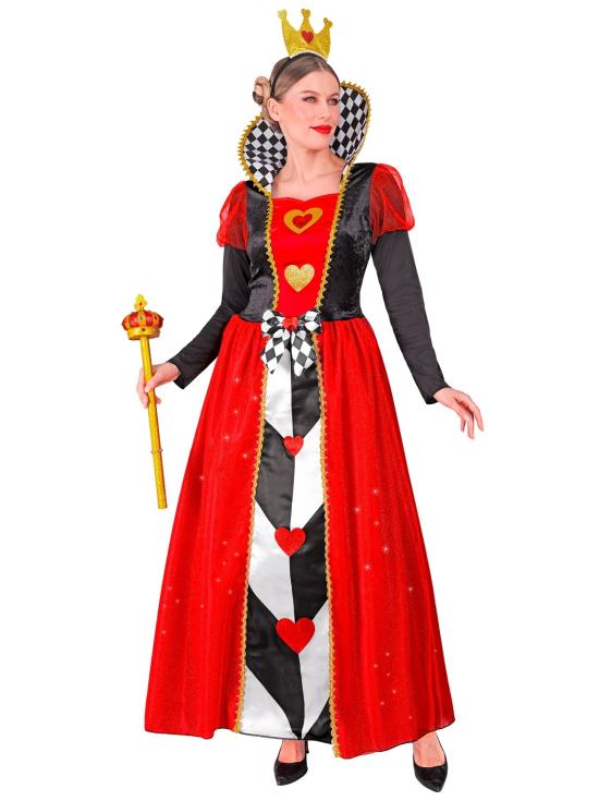 Disfraz Reina de Corazones lujo para adulta