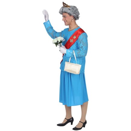 Disfraz Reina Isabel de Inglaterra adulto