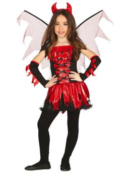 Disfraz Reina Diabla para niña
