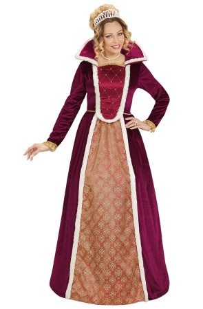 Disfraz Reina Elegante de la Corte adulta