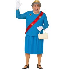 Disfraz Reina Isabel de Inglaterra Hombre adulto