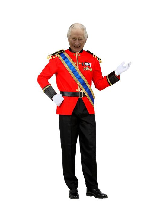 Disfraz Rey Carlos de Inglaterra para adulto