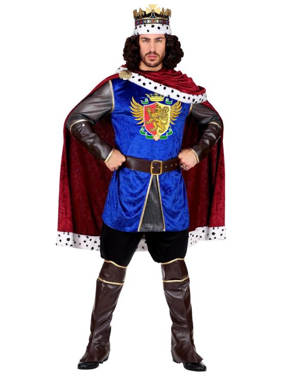 Disfraz Rey de Corazón de León adulto