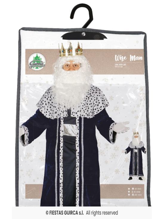 Disfraz Rey Mago Melchor talla adulto