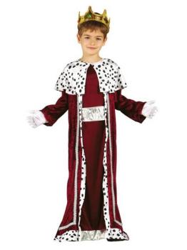 Disfraz Rey Mago Rojo talla infantil