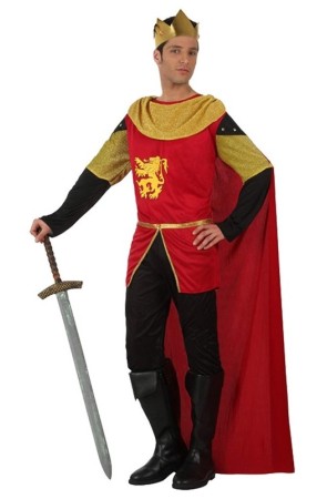Disfraz Rey Medieval Corazón de León adulto