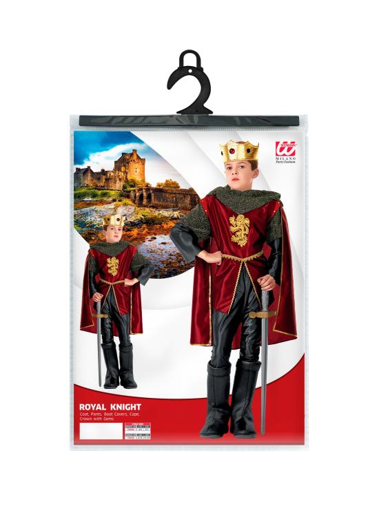 Disfraz  Rey Medieval Red niño