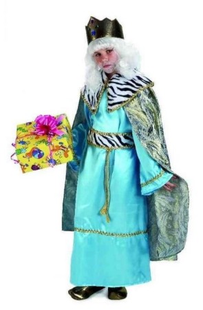 Disfraz infantil Rey Melchor Oriente.