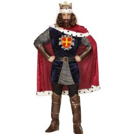 Disfraz Rey Red Medieval Lujo adulto