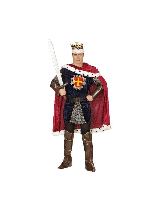 Disfraz Rey Red Medieval Lujo adulto
