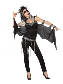 Disfraz Rockera Hard Rock adulta