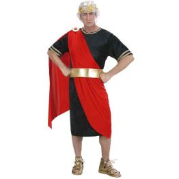 Disfraz Romano Emperador Nerón Lujo  adulto