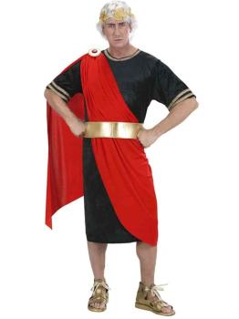 Disfraz Romano Emperador Nerón Lujo  adulto