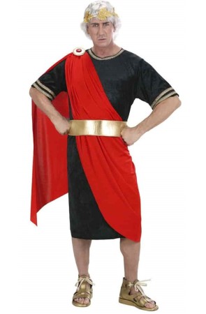 Disfraz Romano Emperador Nerón Lujo  adulto