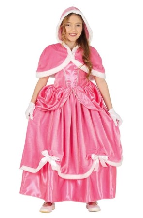Disfraz Rosa Bella Durmiente Invierno para niña