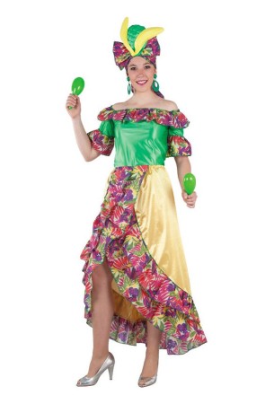 Disfraz Rumbera Española para Mujer
