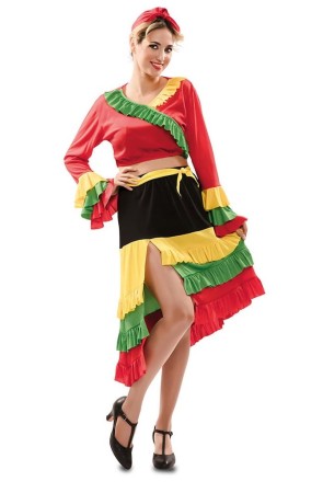 Disfraz Rumbera Salsa adulta