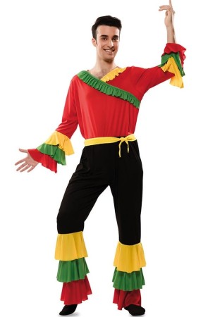 Disfraz Rumbero Salsa  adulto
