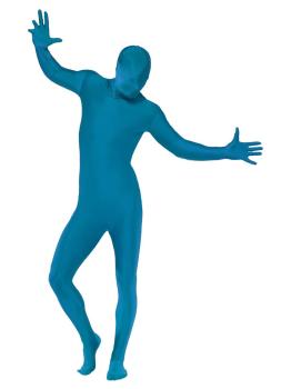 Disfraz Segunda Piel Azul Adulto