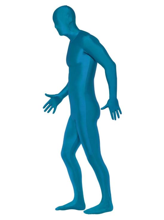 Disfraz Segunda Piel Azul Adulto