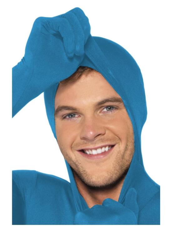 Disfraz Segunda Piel Azul Adulto