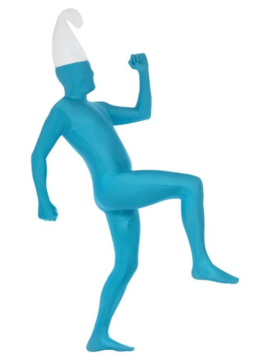 Disfraz Segunda Piel Azul Adulto