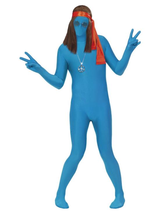 Disfraz Segunda Piel Azul Adulto