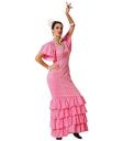 Disfraz Sevillana Rosa para Mujer