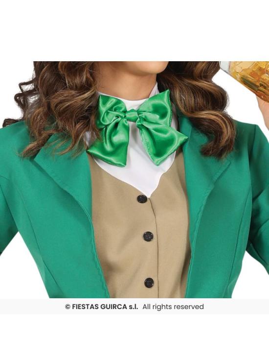 Disfraz Sexy Señorita San Patricio Vestido para Mujer