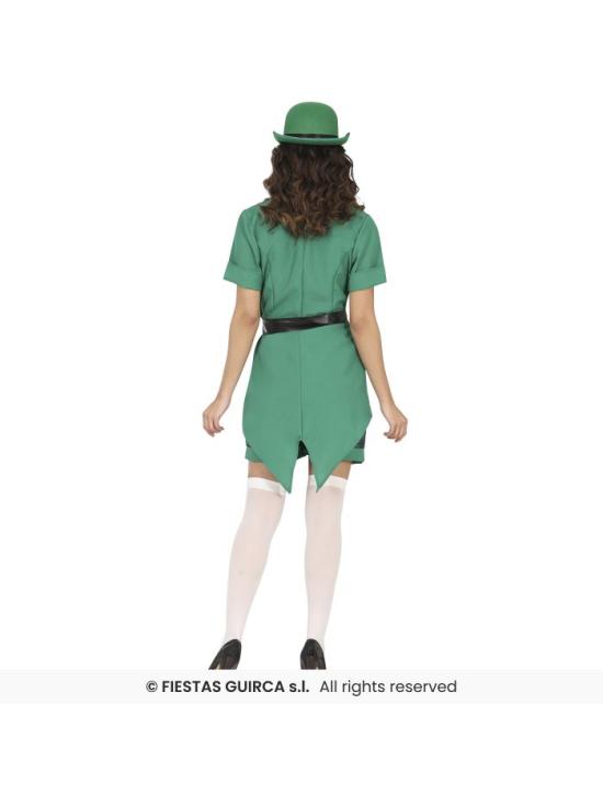 Disfraz Sexy Señorita San Patricio Vestido para Mujer