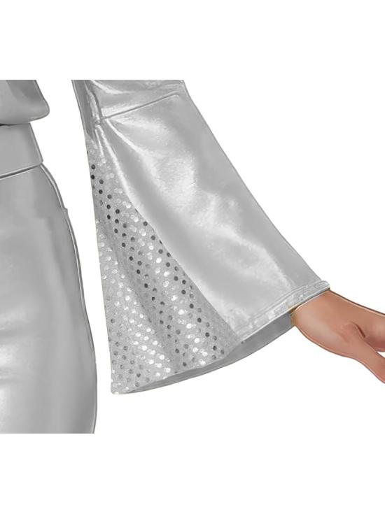 Disfraz Silver Disco para Mujer