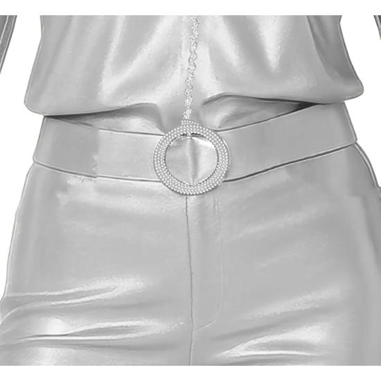 Disfraz Silver Disco para Mujer