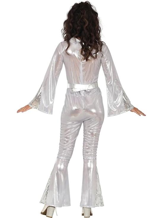 Disfraz Silver Disco para Mujer