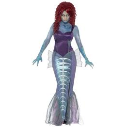 Disfraz Sirena Zombie para mujer