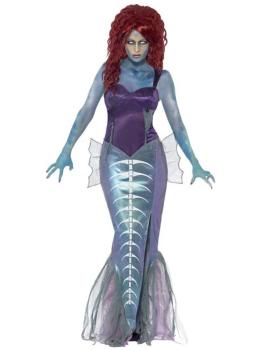 Disfraz Sirena Zombie para mujer