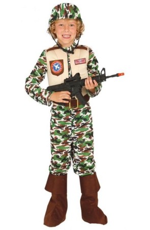 Disfraz Soldado Fuerzas Especiales para Niños
