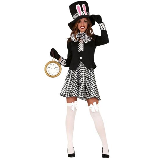 Disfraz Sombrerera siniestra para adulta Disfraz Sombrerera siniestra para adulta