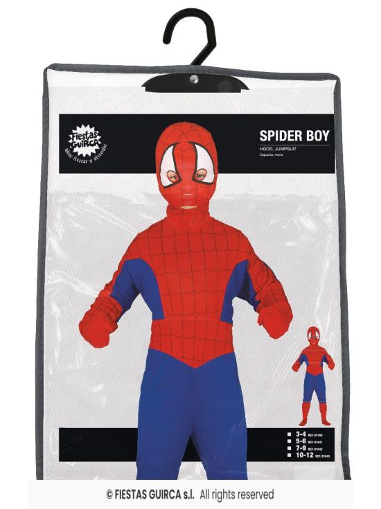 Disfraz Spider Superhéroe para Niño