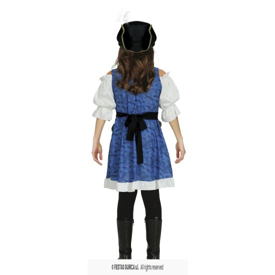 Disfraz Sra Pirata Perla Negra  niña