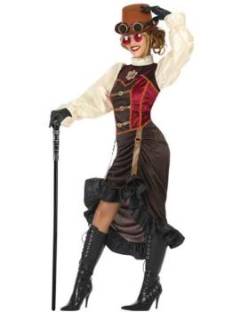 Disfraz Steampunk Vintage adulta.