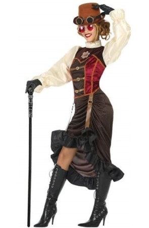 Disfraz Steampunk Vintage adulta.