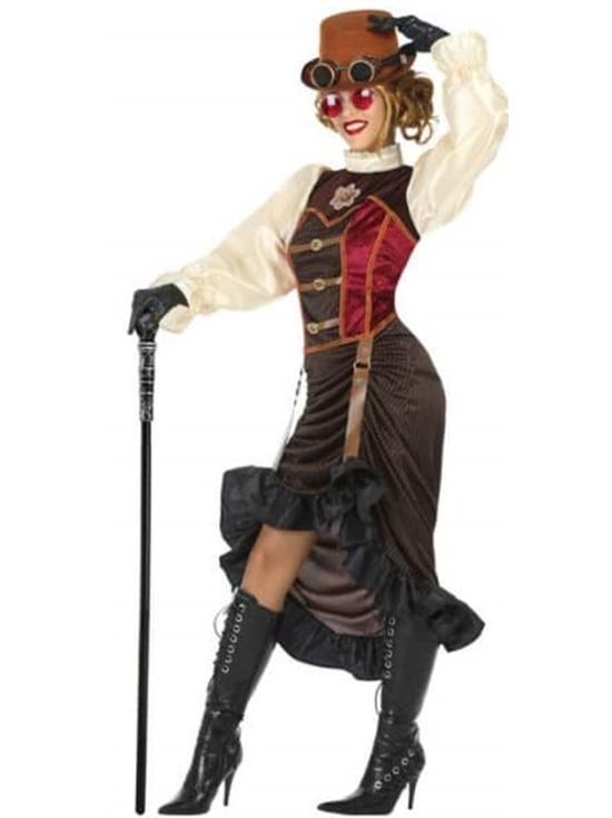 Disfraz Steampunk Vintage adulta.