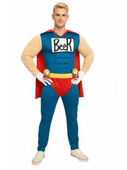 Disfraz Super Cervecero para Hombre – Disfraz Gracioso de Cerveza