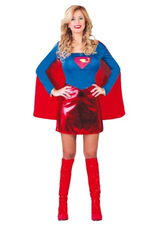 Disfraz adulto SuperHeroina talla adulta