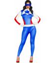 Disfraz superheroina Star para chica