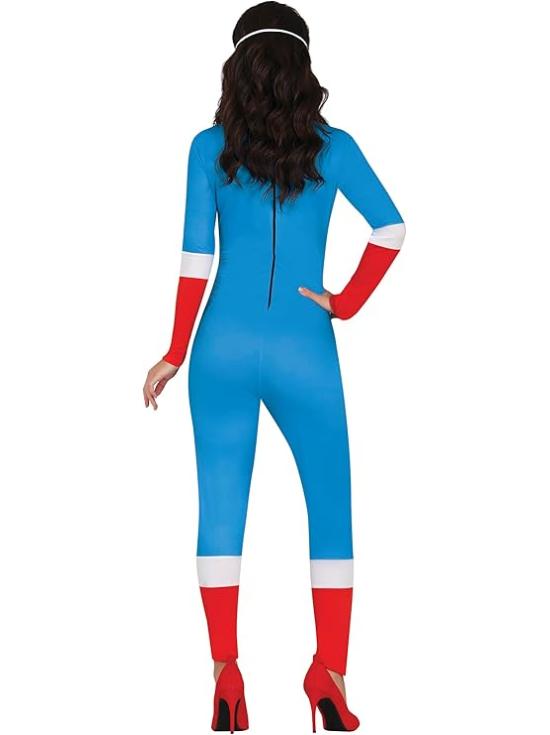 Disfraz  Superheroína Capitán América adulta