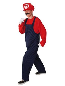 Disfraz Fontanero Mario Bros adulto