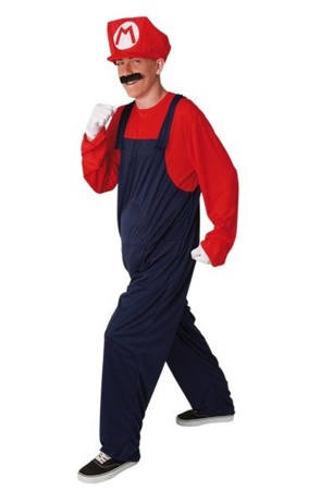 Disfraz Fontanero Mario Bros adulto
